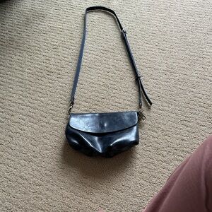 Anthropologie Blue Crossbody Bag